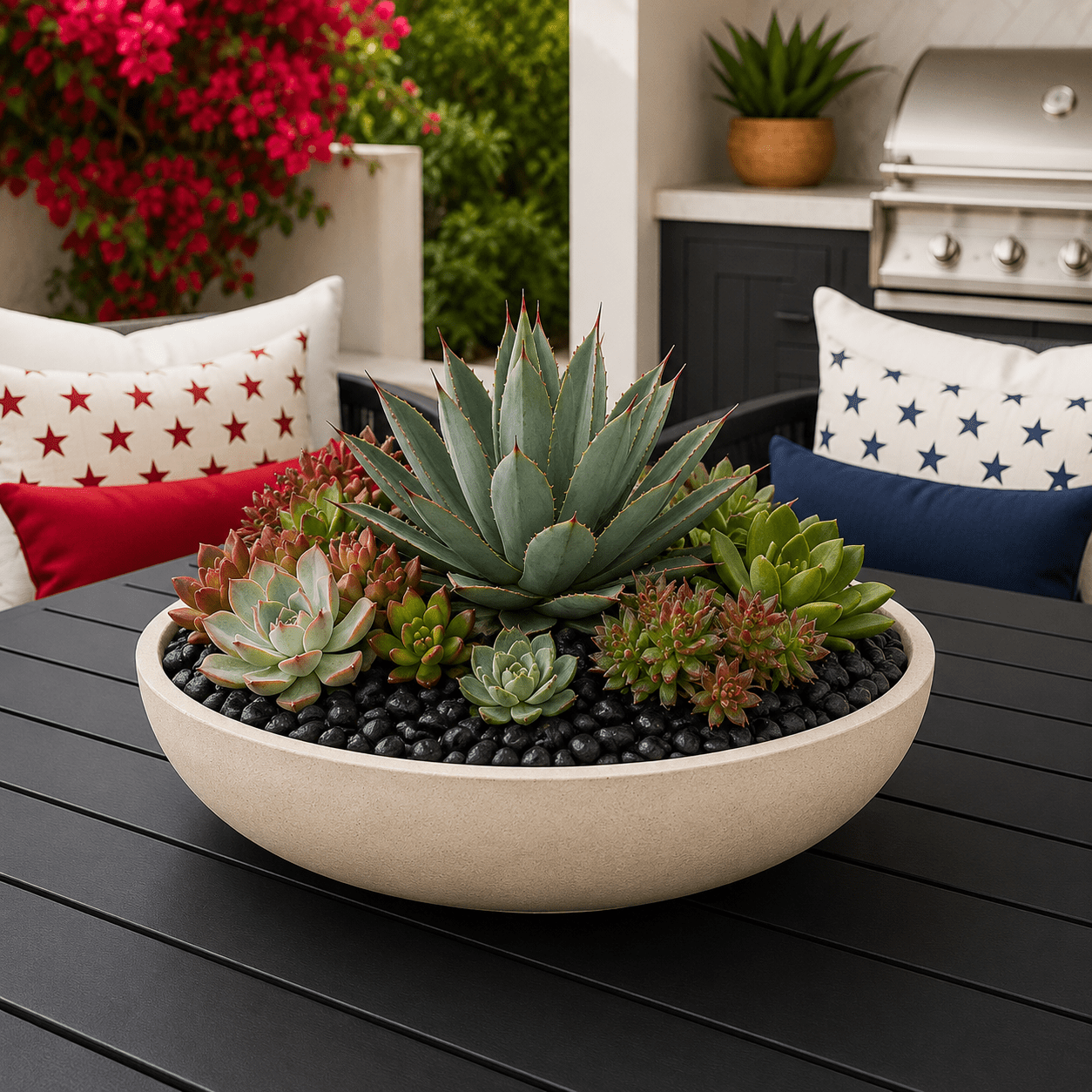 Red White & Blue Summer Patriotic Patio - Image 4