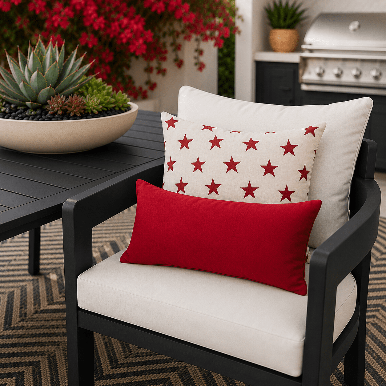 Red White & Blue Summer Patriotic Patio - Image 2